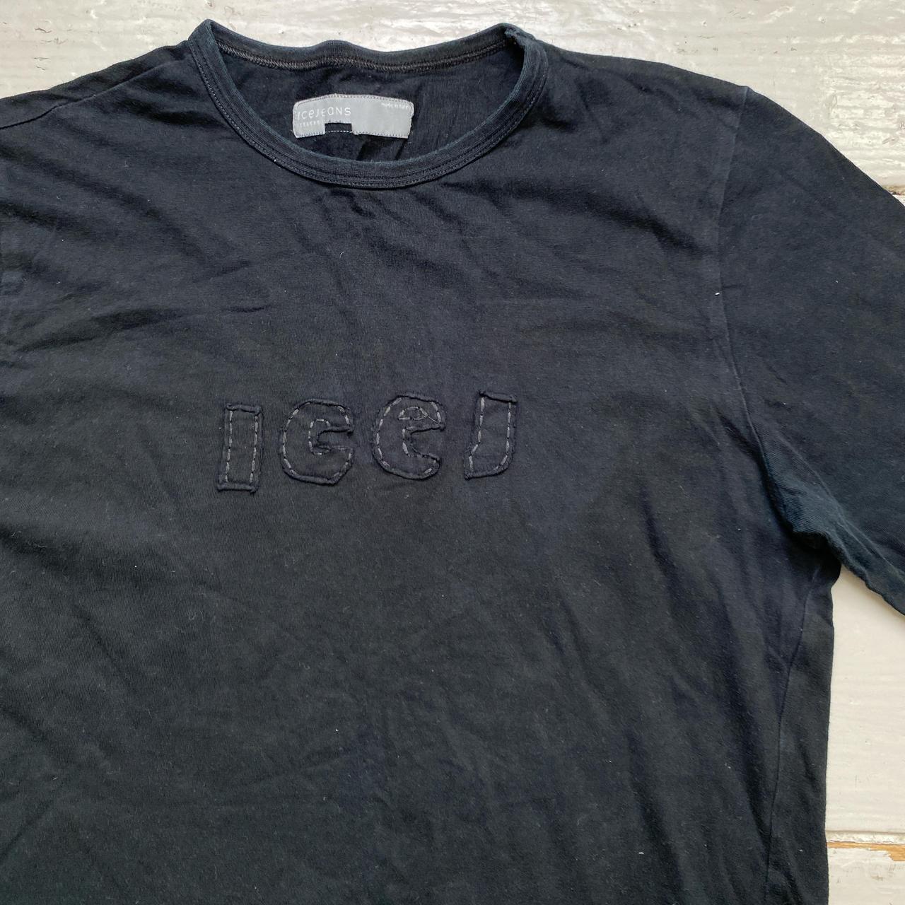 Iceberg ICE J Black Long Sleeve T Shirt