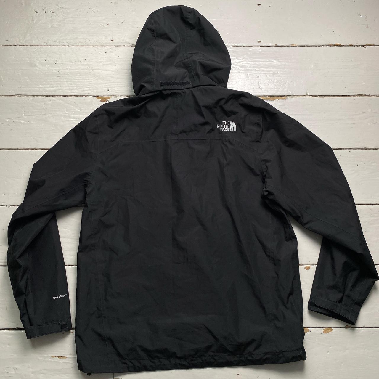 The North Face Black and White Dry Vent Windbreaker Jacket