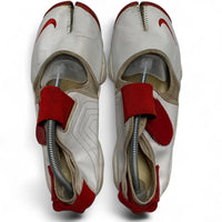 Nike Air Rift White and Red y2k Trainers (UK 10)