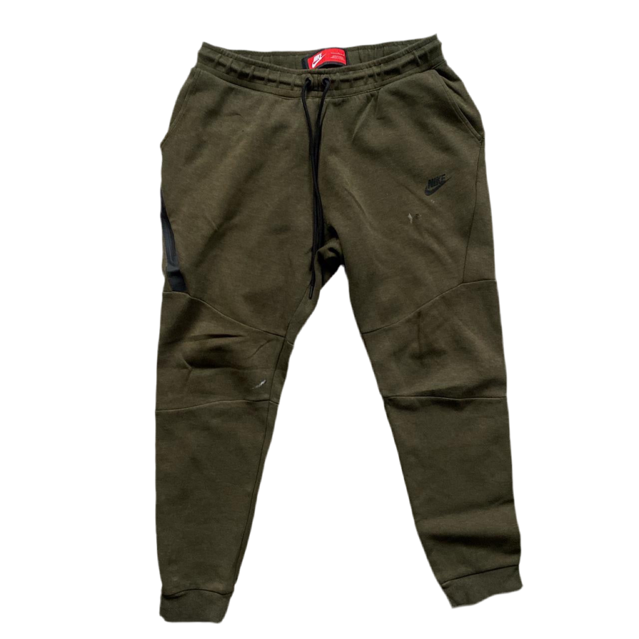 Nike Tech Fleece Khaki Joggers (L)