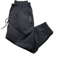 Y-3 Yohji Yamamoto Black Low Crotch Cargo Trouser Bottoms (M)