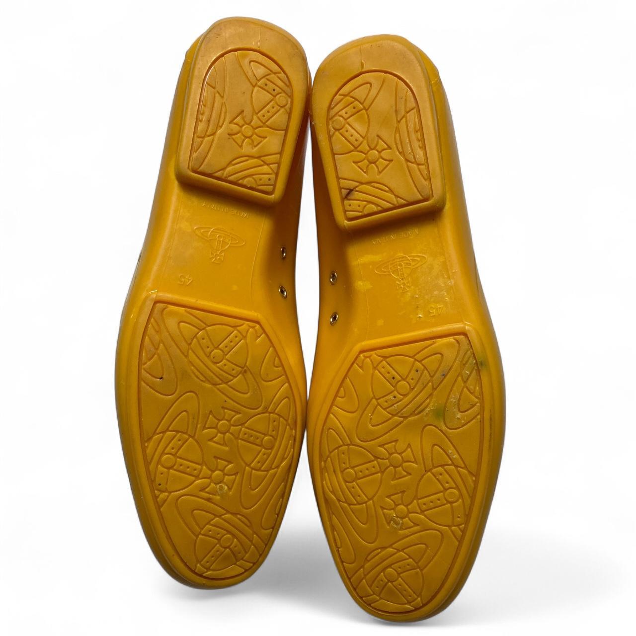 Vivienne Westwood Rubber Yellow Loafers (UK 11)