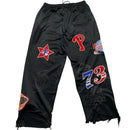 NBA Vintage D Sports American Basketball Trackpant Bottoms (2XL)