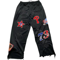 NBA Vintage D Sports American Basketball Trackpant Bottoms (2XL)