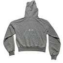 Deputy Dept Department Kyoto Grey Gem Womens Cropped Hoodie (L)