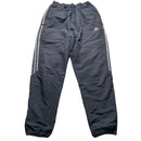 Adidas Grey and Silver Shell Trackpant Baggy Bottoms (L)