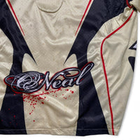 O'Neal MX Motocross Jersey Cream Black and Red (M)