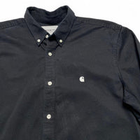 Carhartt WIP Black Long Sleeve Shirt (L)
