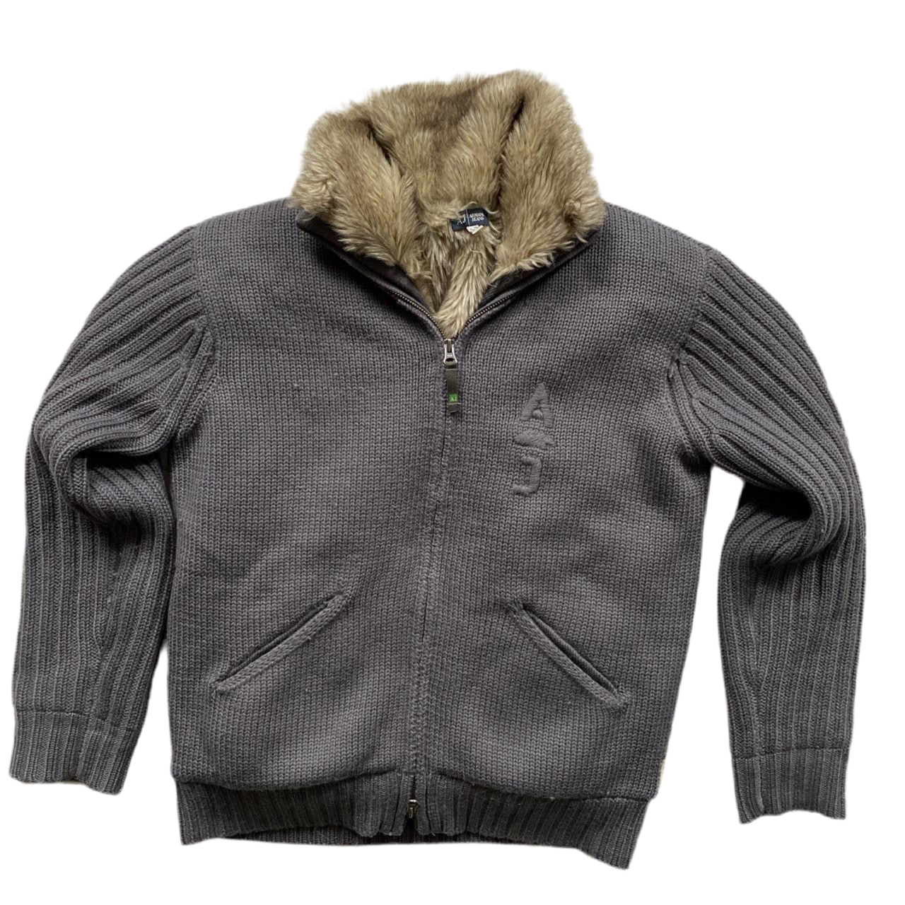 Armani Jeans Fur Jumper (XS)