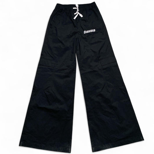 Carsicko Baggy Cargo Snopant Black and White Trousers