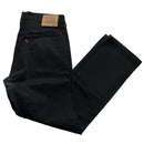 Levis 618 02 Baggy Vintage Orange Tab Black Jeans (38W)