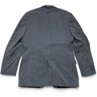 Jaegar Blue Full Suit Jacket and Trousers Two Piece (L)