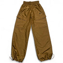 Nike Brown and Black Crop Vest and Shell Nylon Bottoms Tracksuit Set (S)