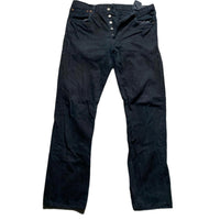 Levis 501 Black Baggy Jeans (32W)
