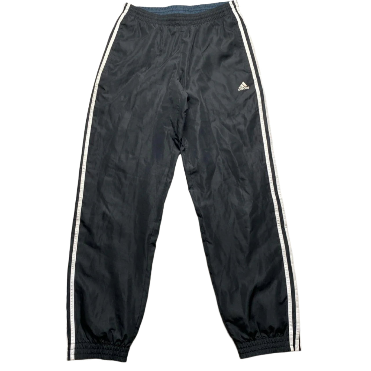 Adidas Climalite Black and White Shell Trackpant Bottoms (S)