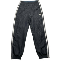 Adidas Climalite Black and White Shell Trackpant Bottoms (S)