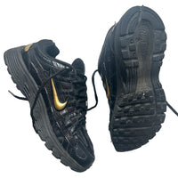 Nike P-6000 Black and Gold Trainers (UK 6)
