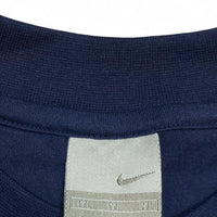 Nike Vintage y2k Navy and Grey T Shirt (S)