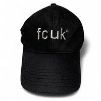 FCUK French Connection Black and White Cap
