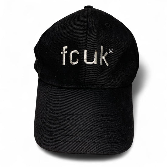 FCUK French Connection Black and White Cap