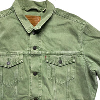 Levis Green Denim Jacket (XL)