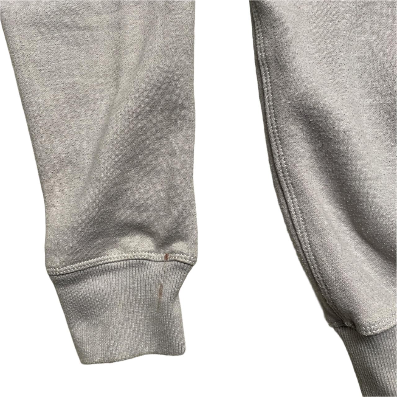 Track Mafia Grey and White Embroidery Stitch Jumper (S)
