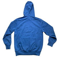 Palace Blue and Light Brown Hoodie (M)