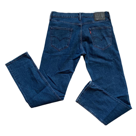 Levis 511 Slim Fit Navy Jeans (33W)