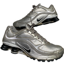 Nike Shox Turbo 9 Metallic Silver and Black 2010 (UK 9.5)