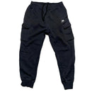 Nike Black and White Cargo Joggers (M)