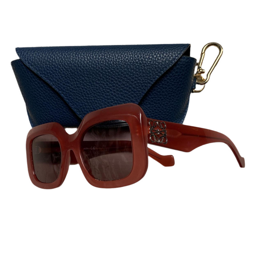 Loewe Light Burgundy Rose Pink Sunglasses