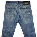 G Star 3301 Distressed Light Blue Slim Jeans (W 29)