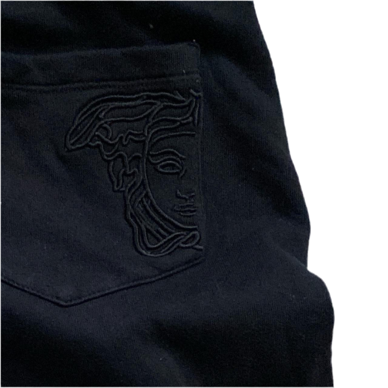 Versace Black Joggers (XL)