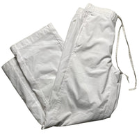 Nike Vintage y2k Baggy Shell Trackpant Bottoms White (L)