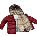 Burberry Children Baby Red Puffer Coat (Kids)