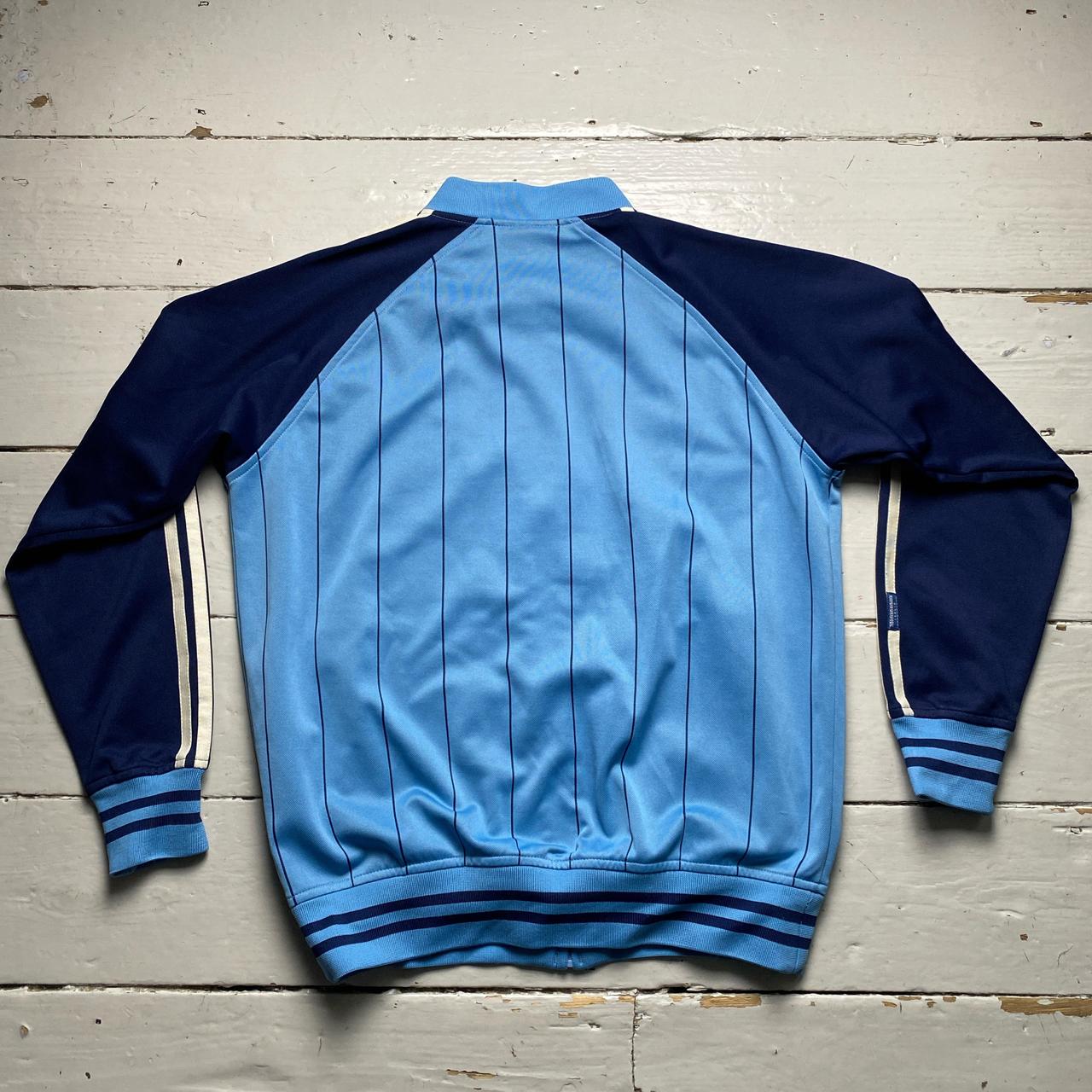 Lotto Blue and Navy Vintage Tracksuit Jacket