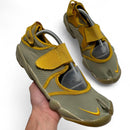 Nike Air Rift Khaki and Yellow 2001 y2k Trainers (UK 9)
