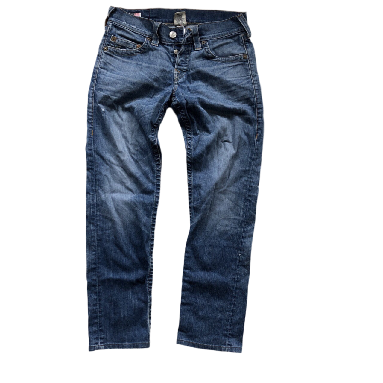 True Religion Geno Stonewash Jeans (30W)