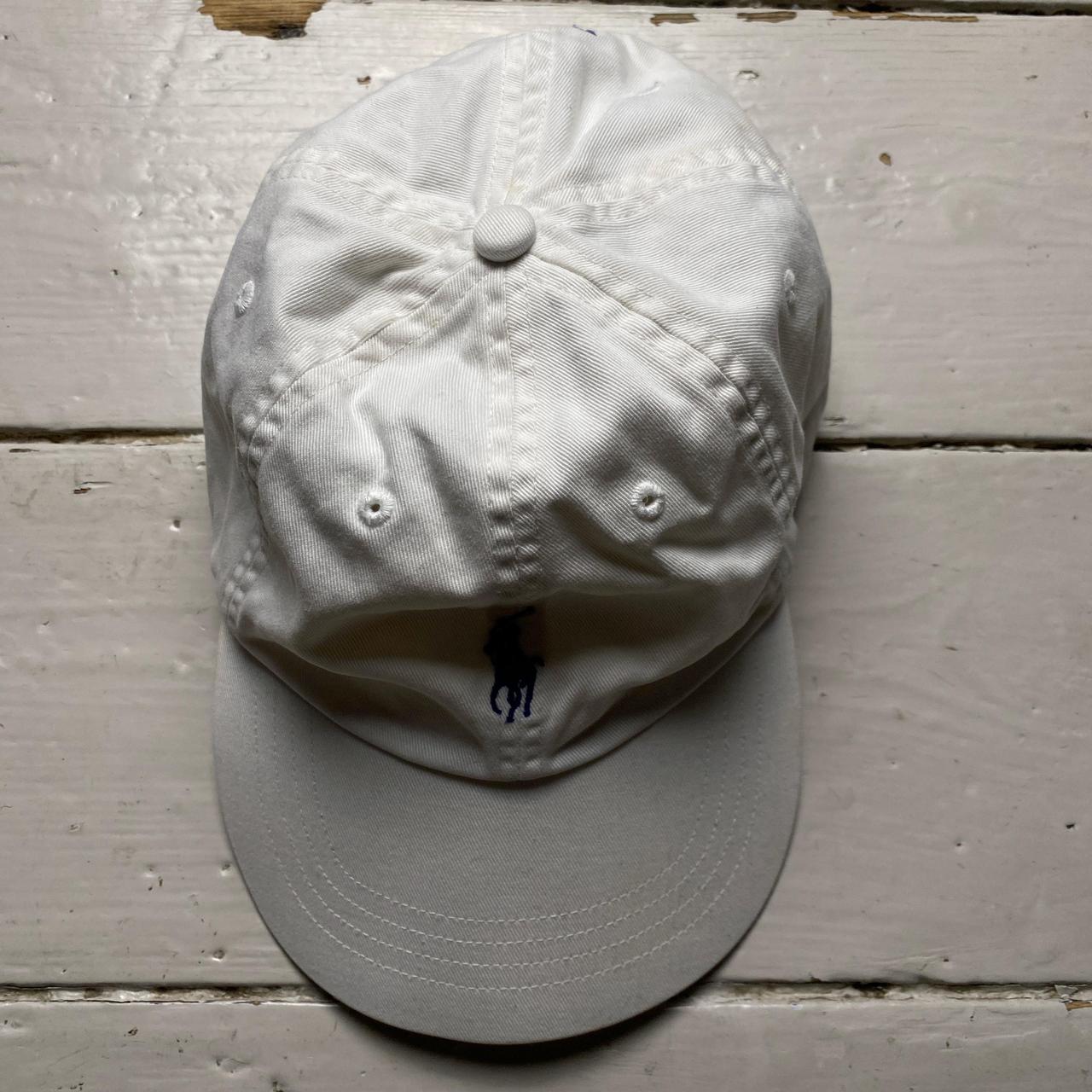 Polo Ralph Lauren White and Blue Cap