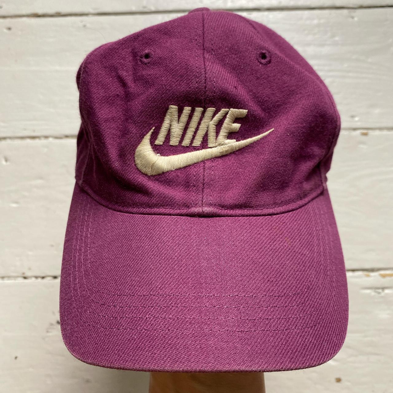 Nike Cream Swoosh Purple Cap