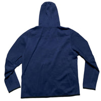 Nike Tech Fleece Navy and Black Hoodie (L)