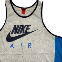Nike Air Grey and Blue Vest (XL)
