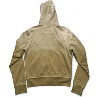 True Religion Ombre Gold and Beige Cream Blend Big Stitch Hoodie (L)