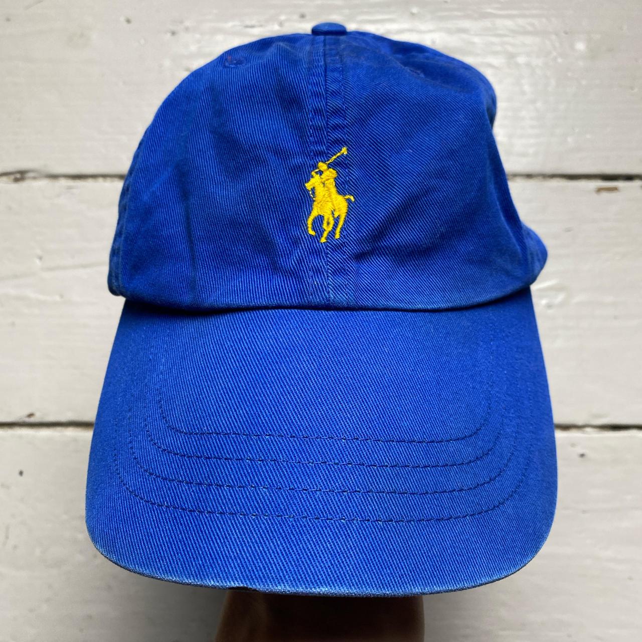 Ralph Lauren Polo Blue and Yellow Cap