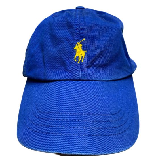 Ralph Lauren Polo Blue and Yellow Cap