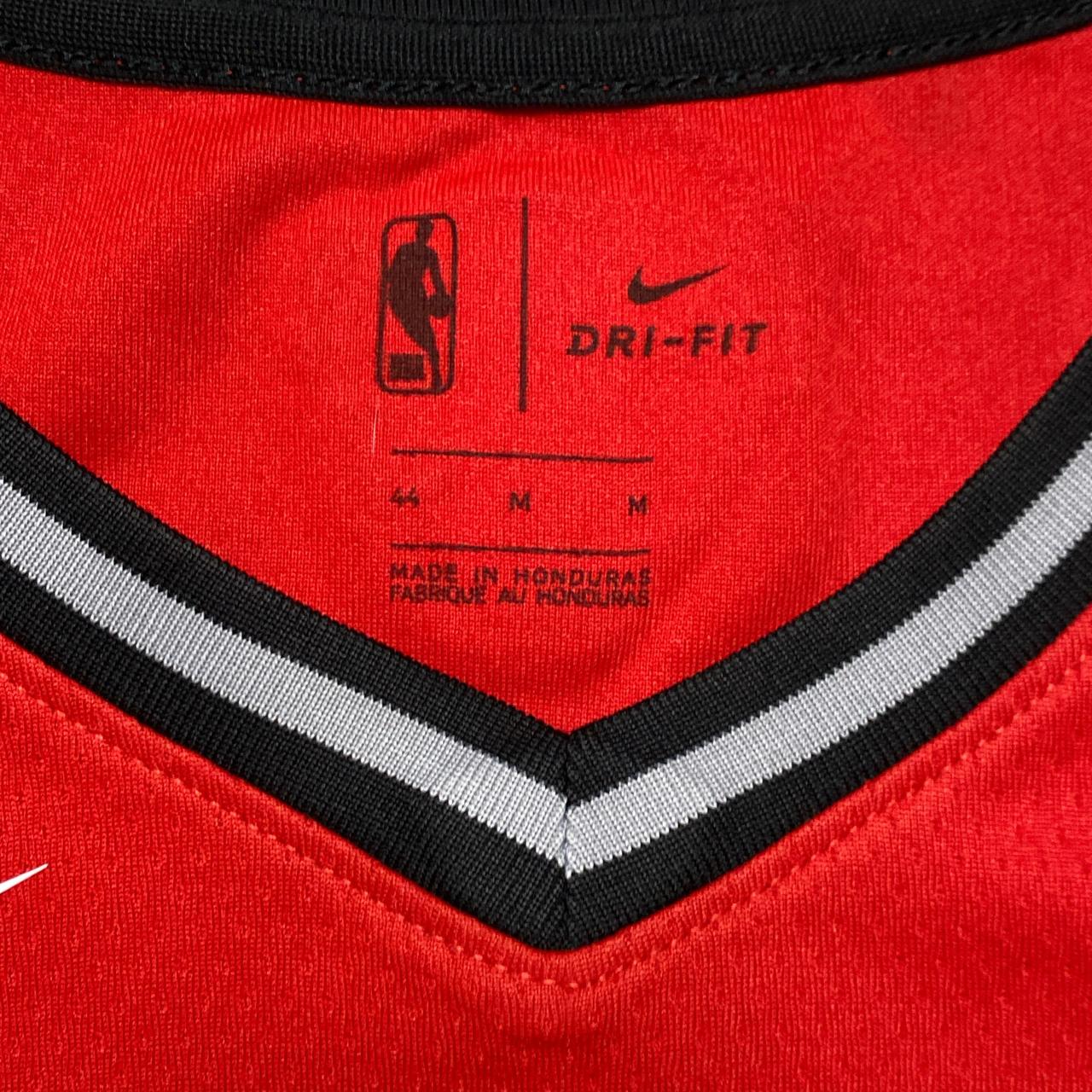 Nike Toronto Raptors AJ Tracey NBA swingman jersey red and black (M)