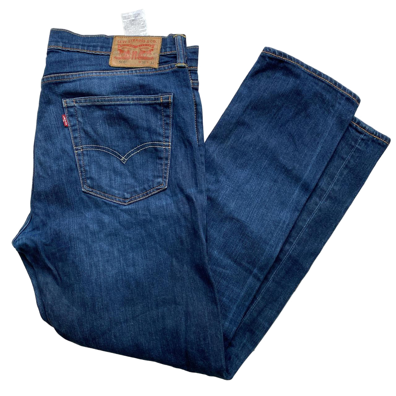 Levis 508 Navy Blue Jeans (36W)