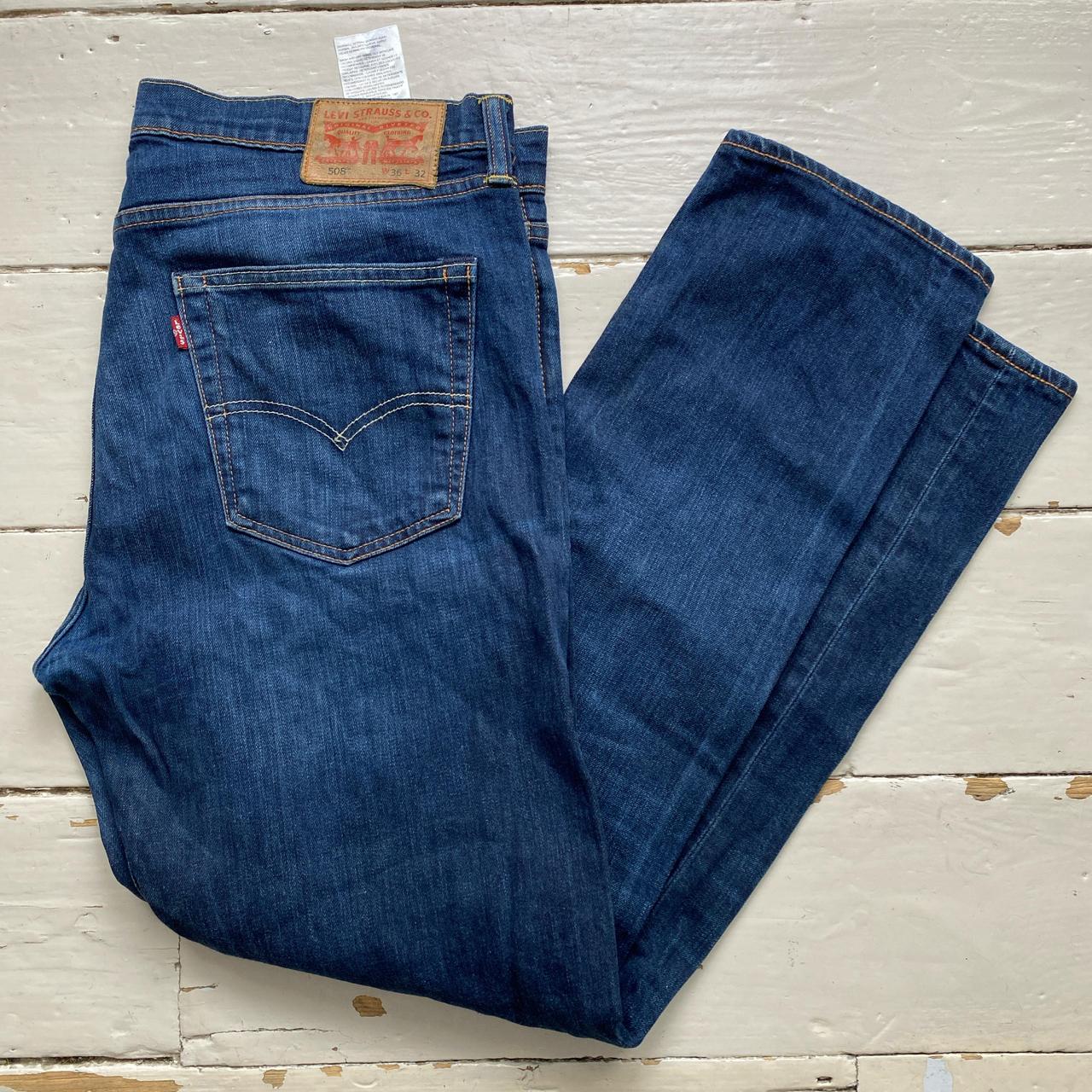 Levis 508 Navy Blue Jeans