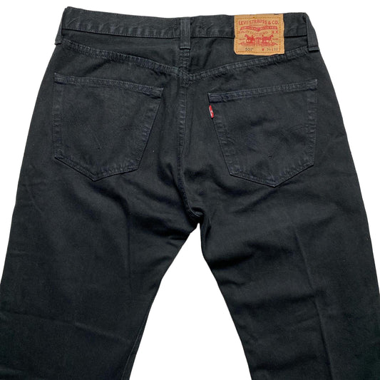 Levis 501 Black Vintage Baggy Jeans (34W)