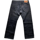Levis 501 Dark Grey Charcoal Baggy Jeans (36W)